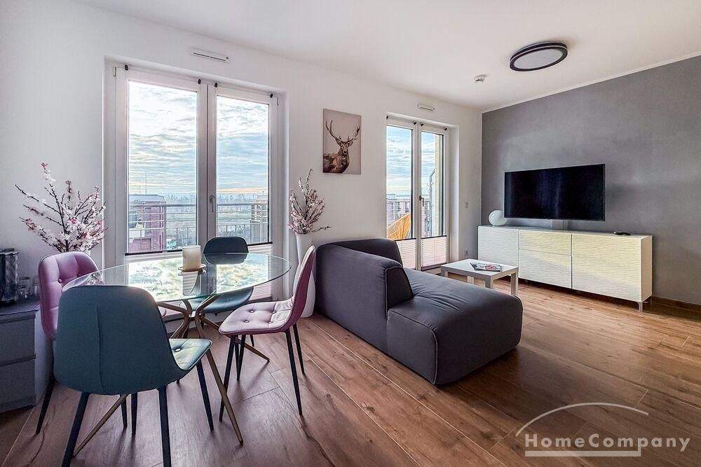 26055 HomeCompany Dresden Möbliert/Furnished 1-Zimmer Apartment in Dresden-Hafencity mit Balkon max. 2 Personen, 1097 Dresden (Innere Neustadt Leipziger Vorstadt Pieschen-Nord/Trachenberge Äußere Neustadt)