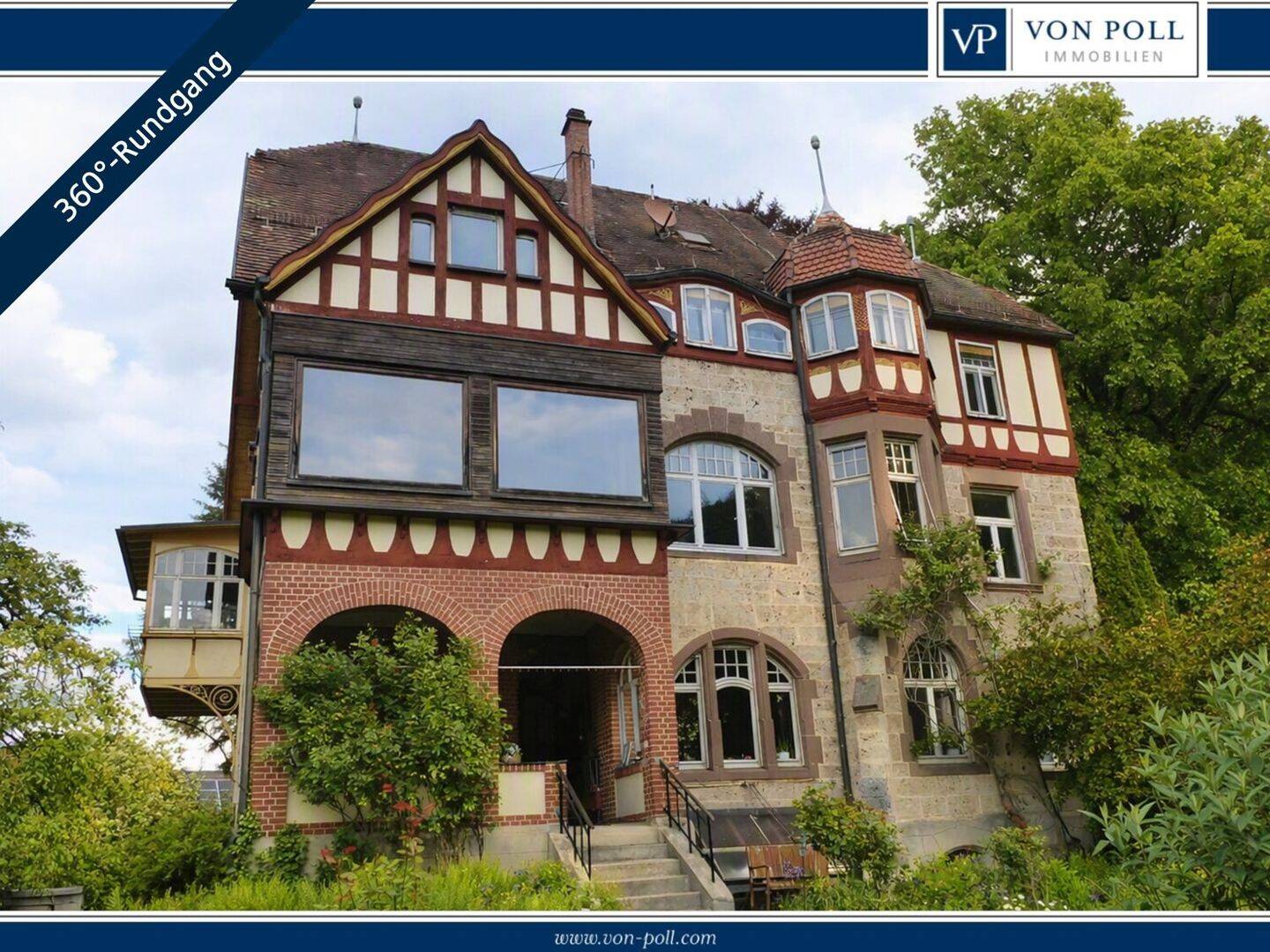 Seltene Manz-Villa aus Tuffstein – Jugendstil trifft Vision: Wohnen, Arbeiten, Empfangen, 72574 Bad Urach