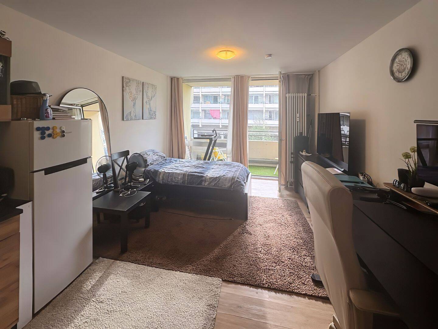 WERTORIA: Bezugsfreies 1-Zimmer-Apartment mit Südwestbalkon in ruhiger Münchner Lage, 81673 München (Berg am Laim)