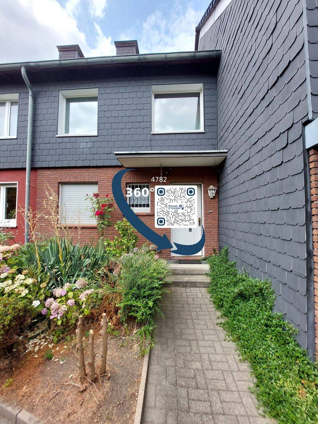 renovierungsbedürftiges Reihenmittelhaus mit Terrasse, Garten und Garage in Essen-Kray, 45307 Essen (Kray Leithe)