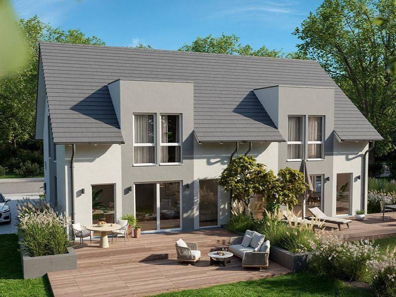 Modernes Doppelhaus in Marktl am Inn – projektiert nach Kundenwunsch, 84533 Marktl