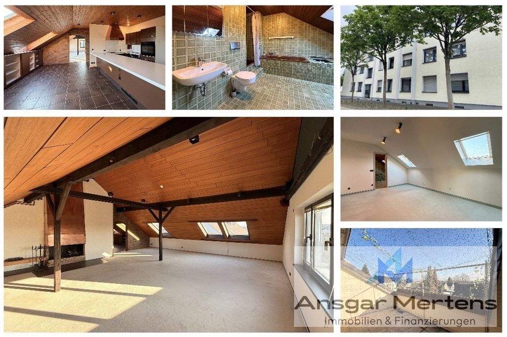 Exquisites Wohngefühl garantiert! (D)EIN 112 m² Dachstudio über MG-Hardterbroich, 41065 Mönchengladbach (Hardterbroich Hermges Lürrip Pesch)