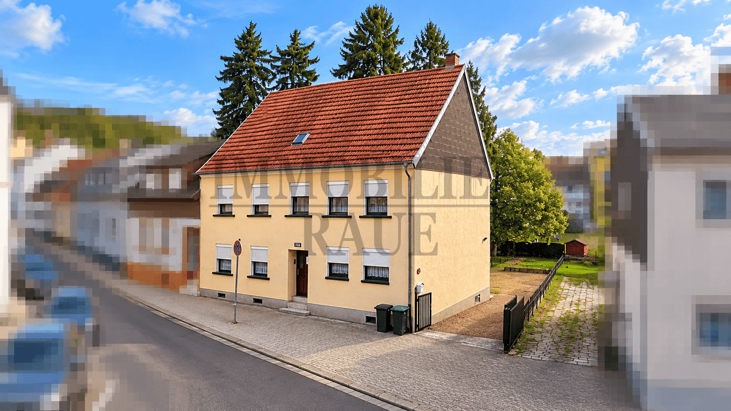 GROSSZÜGIGES 1- BIS 2-FAMILIENHAUS MIT EBENEM GRUNDSTÜCK IN ST. INGBERT – SOFORT FREI, 66386 St. Ingbert (Sankt Ingbert)