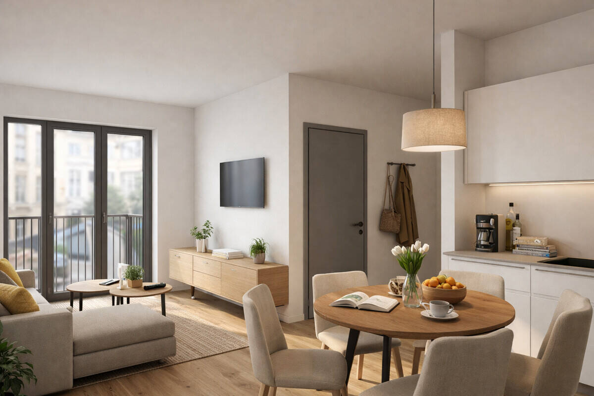 KfW 55 Effizienzhaus: SCHÖNEBERG: ERSTBEZUG im LUXUS Neubau: 4-5-Zimmer-Whg + 3 Bäder + 2 Balkone, 10829 Berlin (Tempelhof-Schöneberg Schöneberg)
