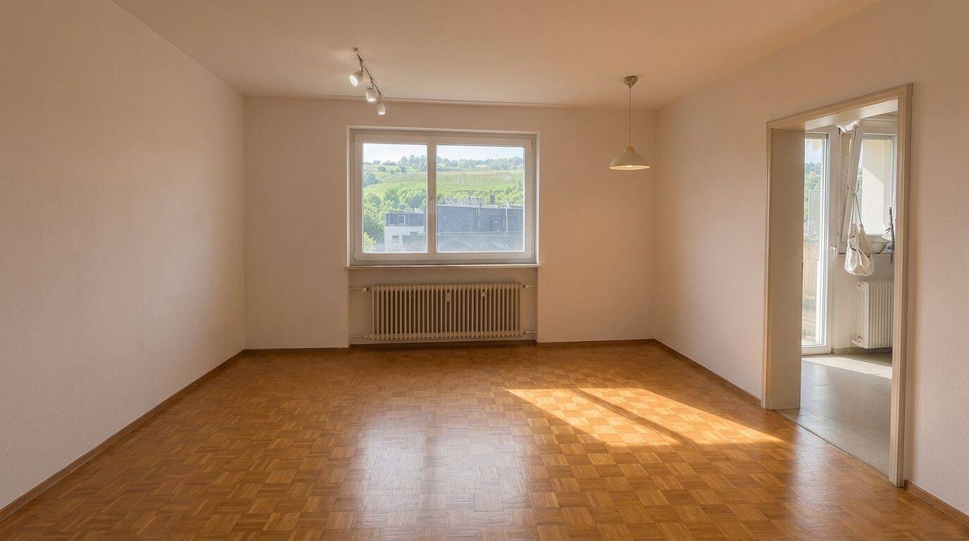 Ganz oben zuhause: 4-Zimmer-Wohnung mit Balkon und traumhaftem Weitblick, 79540 Lörrach