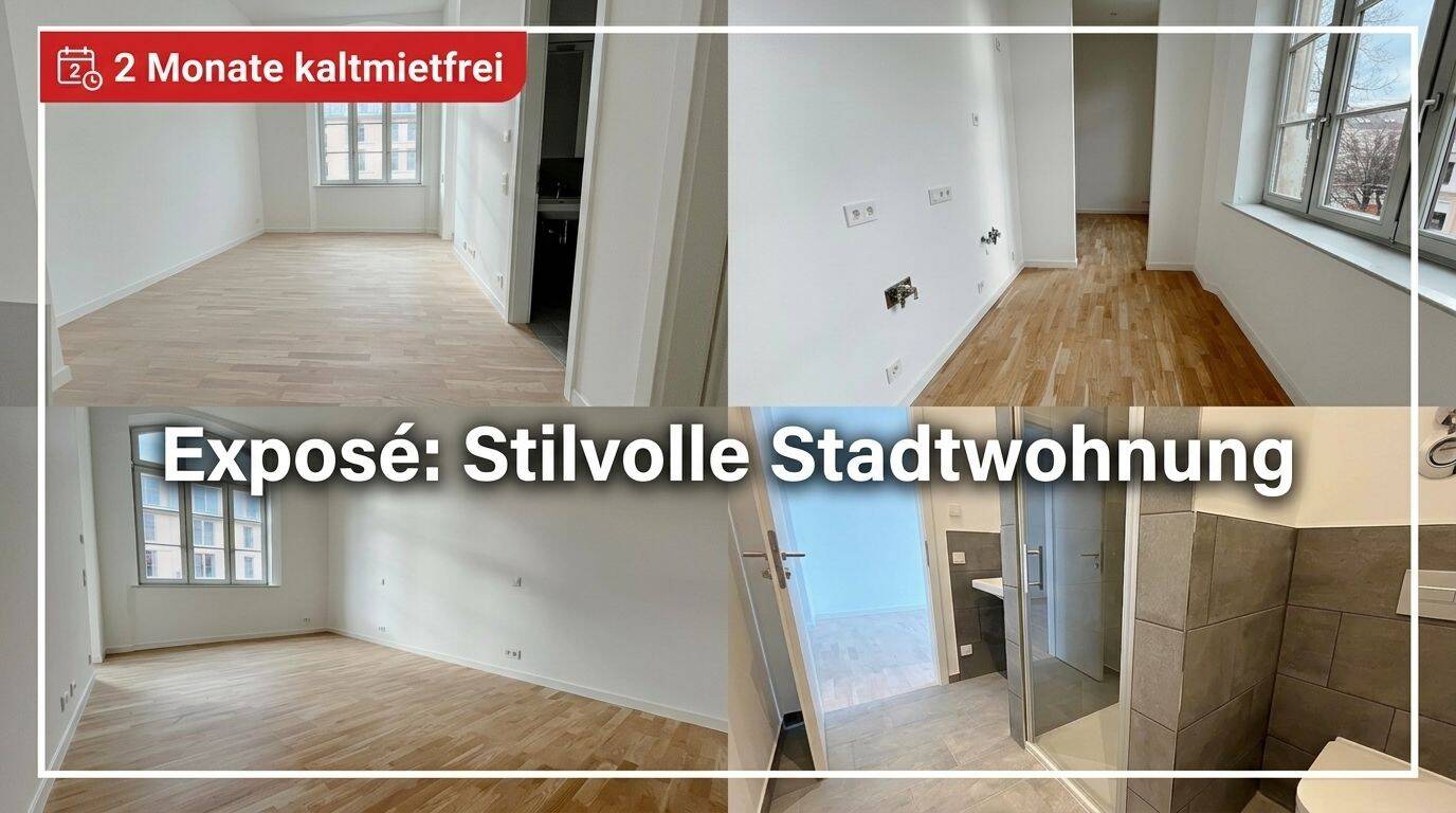 *** Moderne 2-Raum-Wohnung im sanierten Gymnasiumgebäude ***, 8056 Zwickau