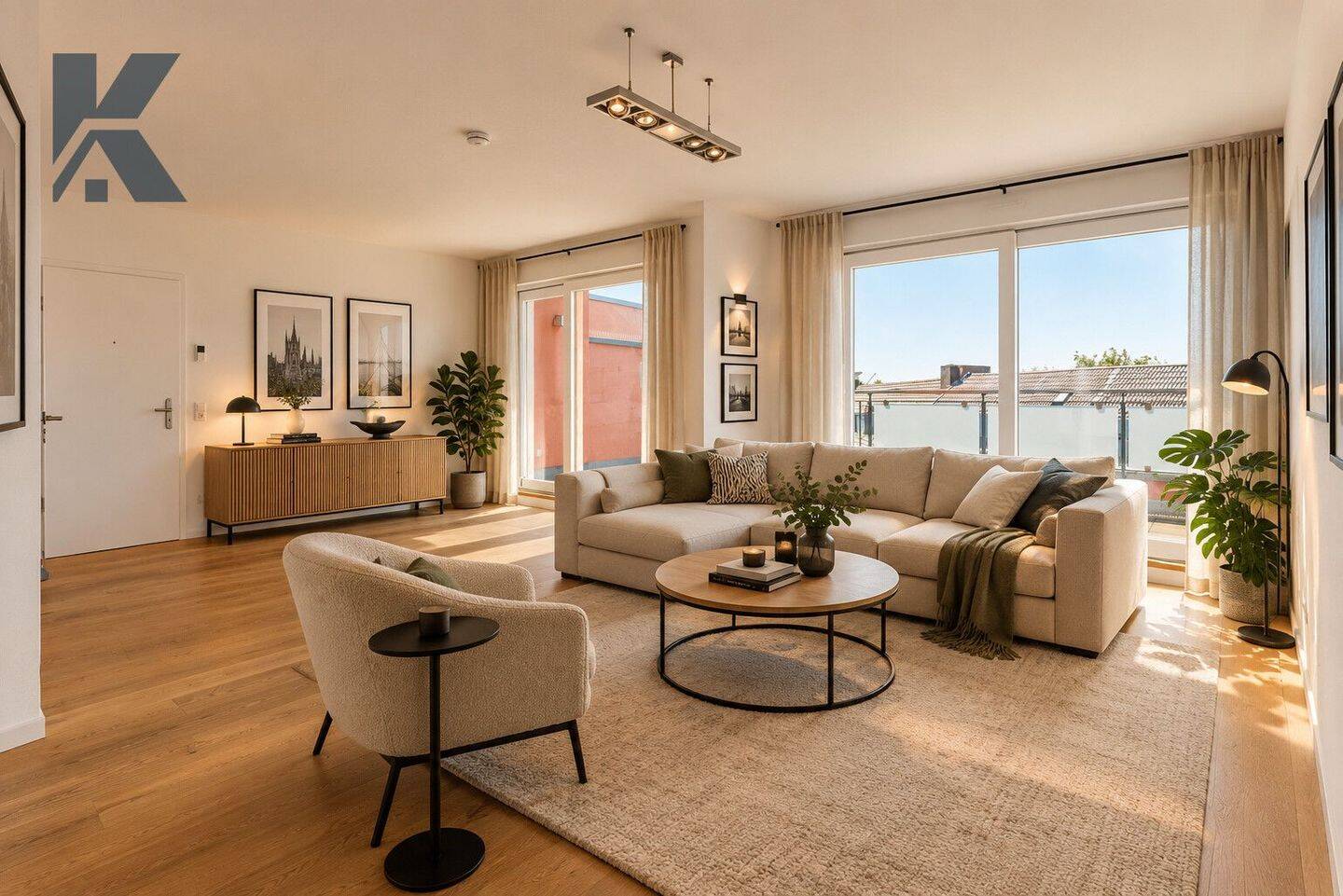 Penthouse-Wohnung. Energieeffizienz A. 2 Zimmer mit 2 Dachterrassen. Stellplatz optional., 50827 Köln (Ehrenfeld Bickendorf Neuehrenfeld Ossendorf)