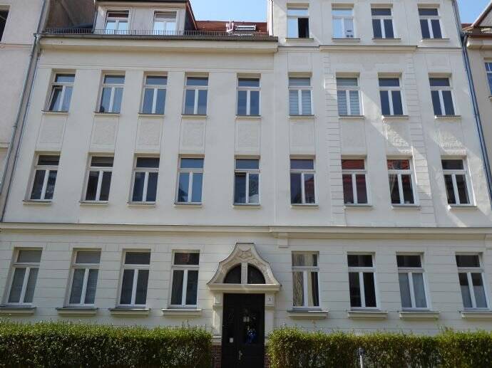 Helle 2-Raumwohnung in ruhiger Seitenstraße im schönen Bülowviertel, 4315 Leipzig (Neustadt-Neuschönefeld Sellerhausen-Stünz Volkmarsdorf)