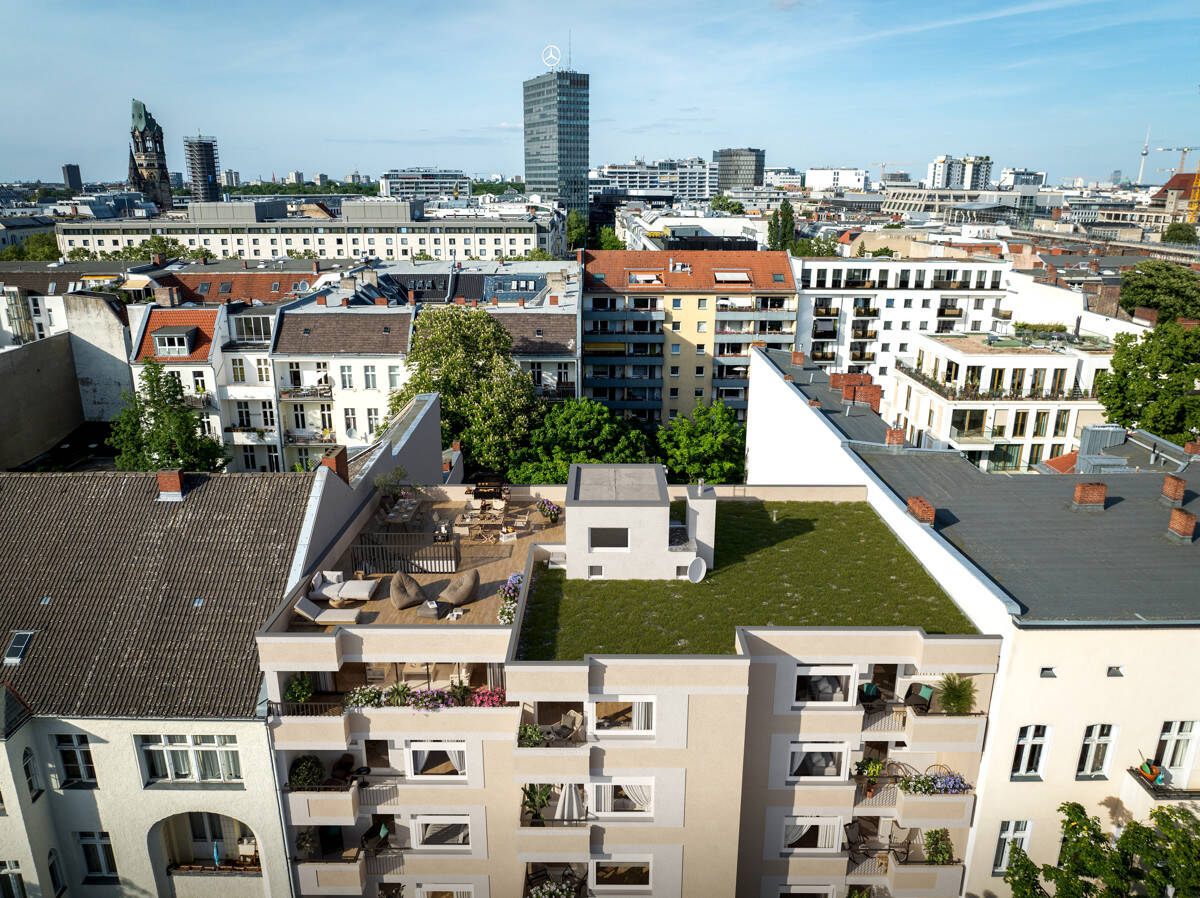 Eislebener Str: VERMIETETE 4-Zi-Whg, 91m² – 5.OG + Baugenehmigung für das DG mit 96 m² und Terrasse, 10789 Berlin (Tempelhof-Schöneberg Charlottenburg Schöneberg Wilmersdorf)