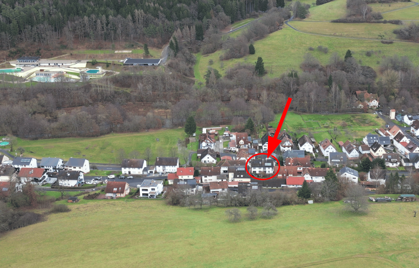 109 m² für die Familie – 4 Zimmer, Balkon, Terrasse, Garten & Garage in Frammersbach, 97833 Frammersbach