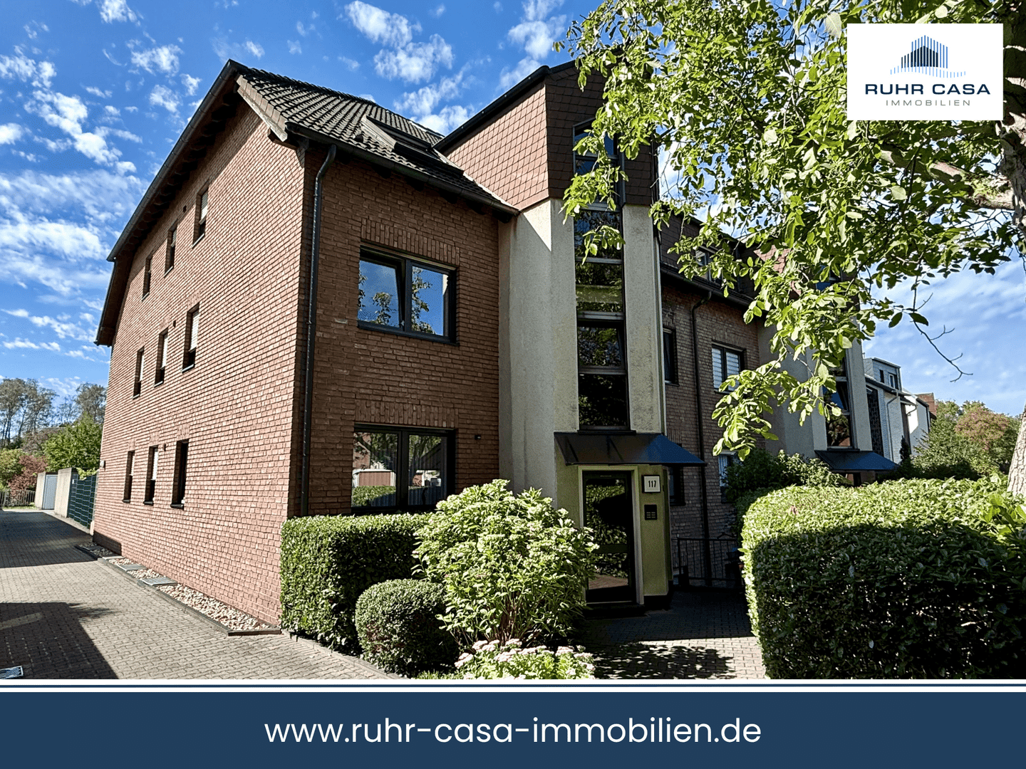 Großzügige 2-Zimmer-Wohnung mit großem Balkon & Garage in gefragter Lage von Oberhausen-Alstaden, 46049 Oberhausen