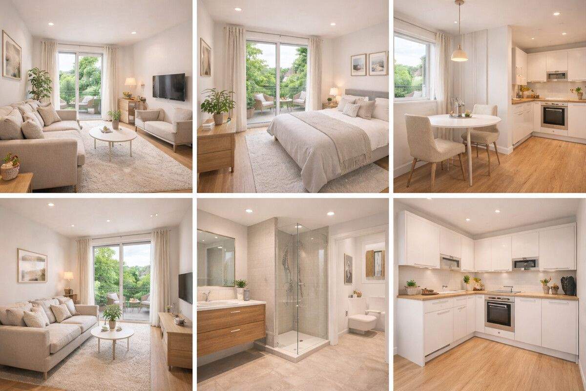Eberswalde: ERSTBEZUG im LUXUS Neubau: 1-Zi-Whg im 2.OG 21m² MIT BALKON ab 2027 BEZUGSBEREIT, 16225 Eberswalde