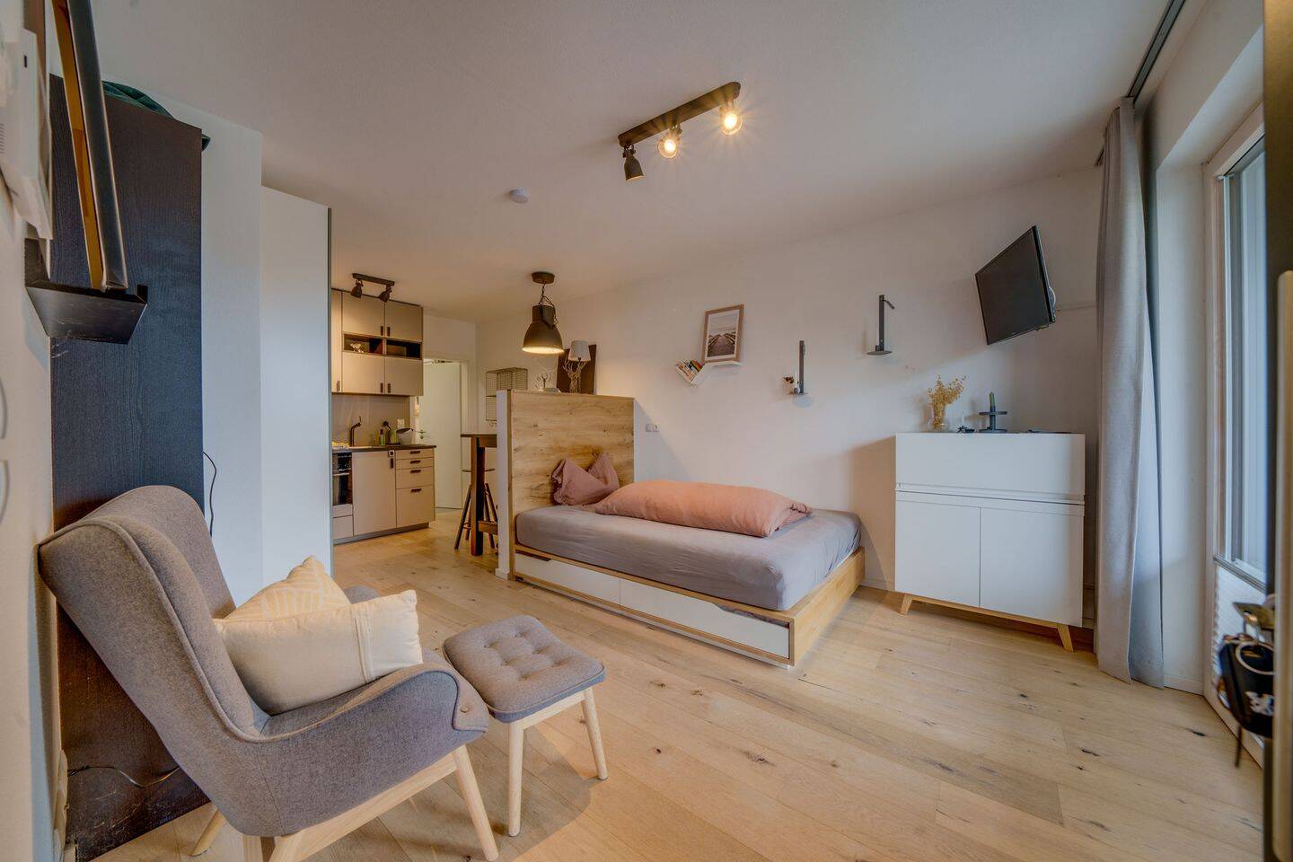 Studio / 1-Zimmer-Appartement / möbliert / Top-Lage, 88175 Scheidegg