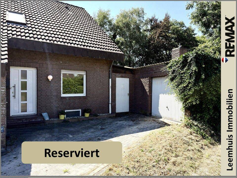 !!! RESERVIERT !!! * Top Lage * Heizung 2016 * Garage * 480 qm Grundstück * überdachte Terrasse *, 26826 Weener