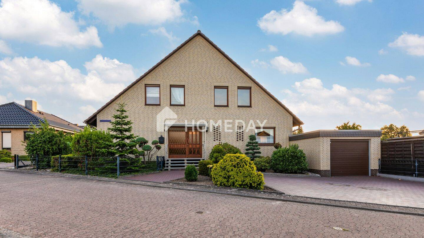 EFH mit Einliegerwohnung, Garten und Loggien – Platz für Familie, Hobbys und freie Entfaltung, 38442 Wolfsburg (Ehmen Fallersleben Mörse Sandkamp Sülfeld)