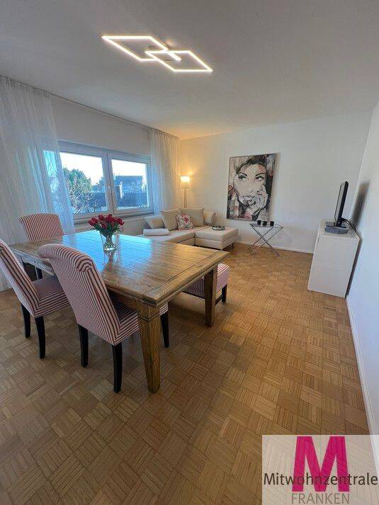 Möblierte 3-Zimmerwohnung in Nürnberg mit optimaler Anbindung nach Erlangen, 90427 Nürnberg