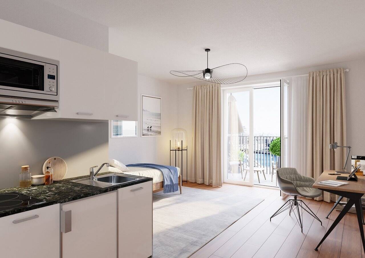 1-Zimmer Appartment mit großer, sonniger Dachterasse!, 24114 Kiel (Südfriedhof)