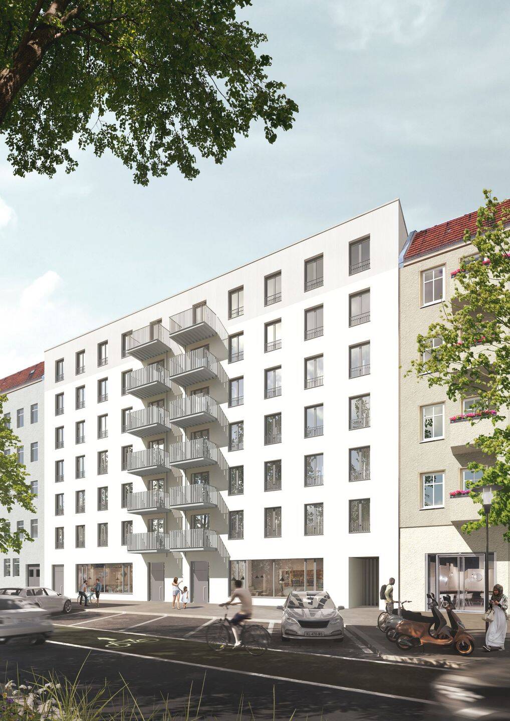 Wohnen und Arbeiten in Einem: Moderner Neubau mit viel Platz für Familien, 13347 Berlin (Mitte Gesundbrunnen Wedding)