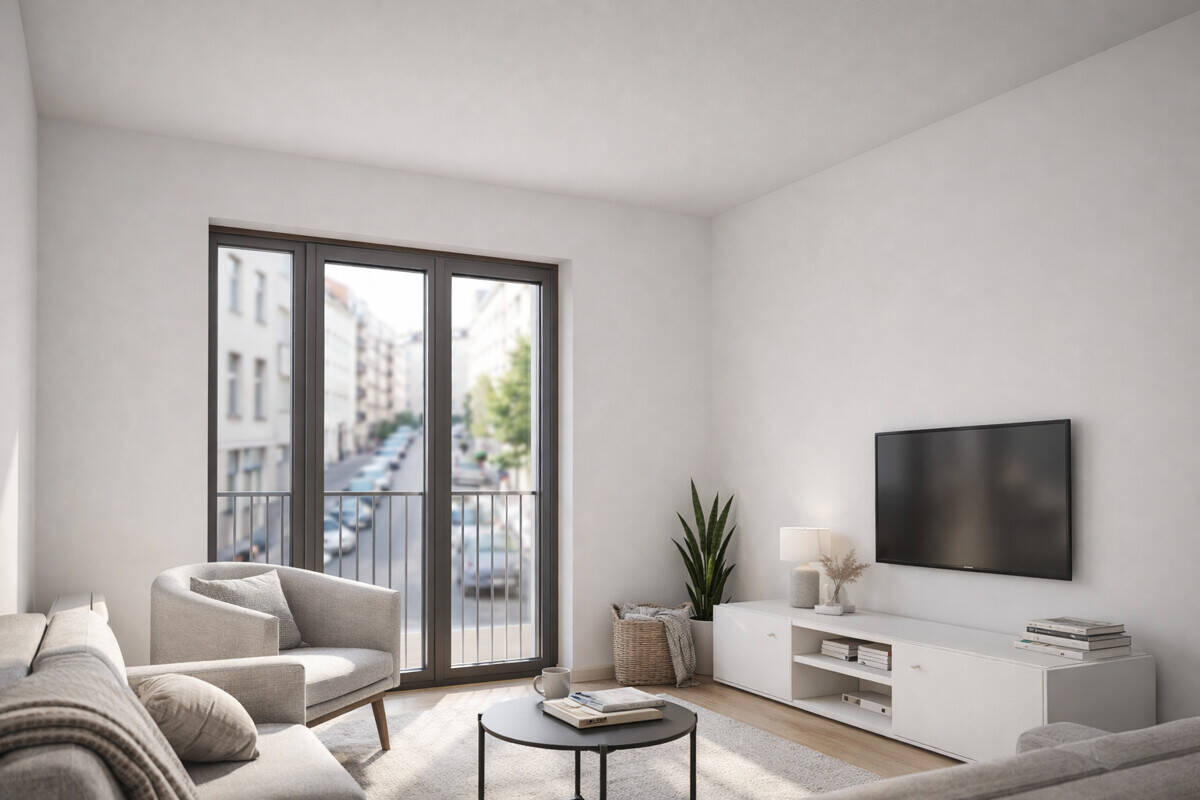KfW 55 Effizienzhaus: SCHÖNEBERG : ERSTBEZUG im LUXUS Neubau: 4-5-Zimmer-Whg + 3 Bäder + 3 Balkone, 10829 Berlin (Tempelhof-Schöneberg Schöneberg)
