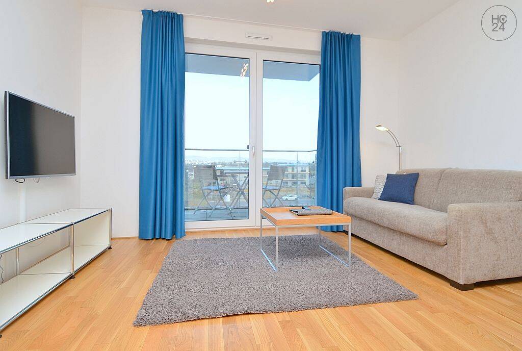 Elegant und hochwertig möbliertes Apartment mit Balkon oder Terrasse in Budenheim, 55257 Budenheim