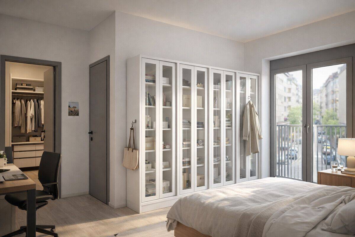 KfW 55 Effizienzhaus: SCHÖNEBERG: ERSTBEZUG im LUXUS Neubau: 3-Zimmer-Whg + 2 Bäder und Balkon, 10827 Berlin (Tempelhof-Schöneberg Friedenau Schöneberg)