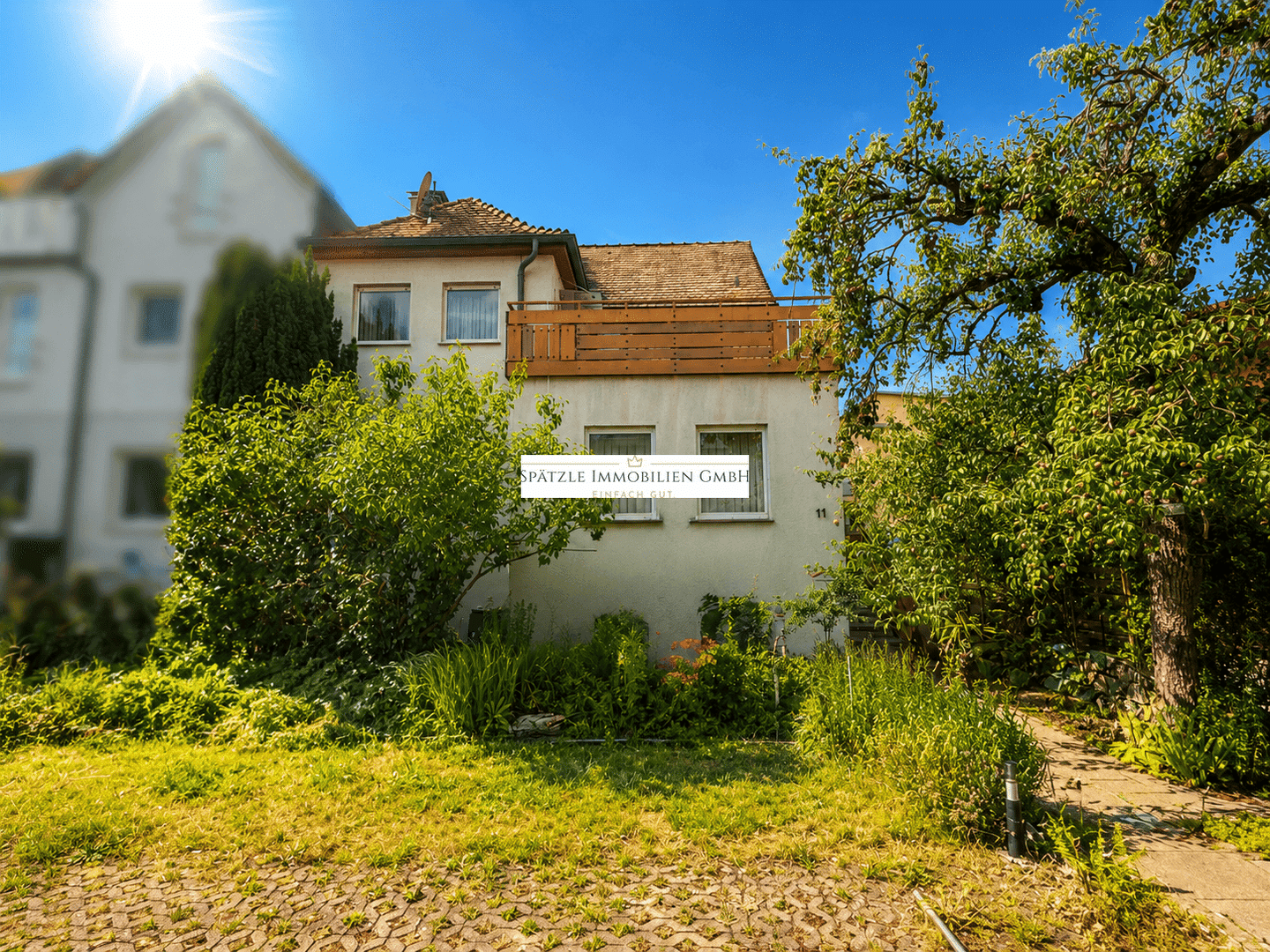 Historischer Charme trifft Familienidyll: Doppelhaush. mit Dachterrasse & Gewölbekeller in Top-Lage!, 71665 Vaihingen an der Enz
