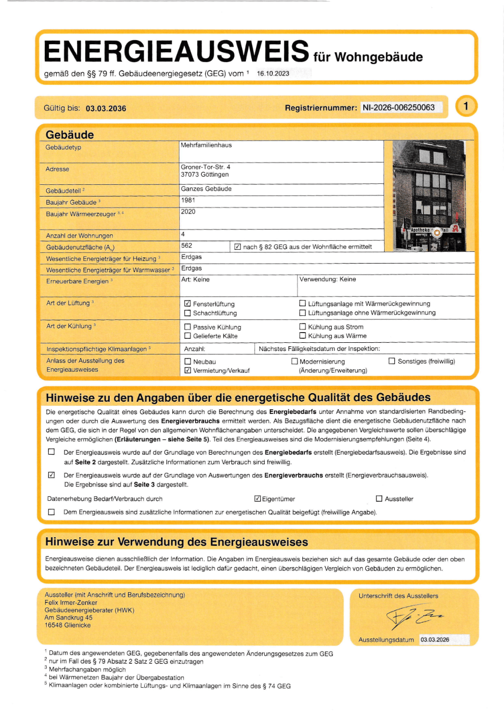Attraktive 3-Zi-Whg. zentrumsnah, 37073 Göttingen