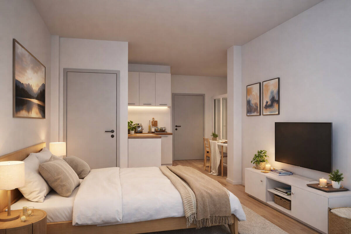 KfW 55 Effizienzhaus: SCHÖNEBERG: ERSTBEZUG im LUXUS Neubau: 2-Zimmer-Whg + LUXUS Bad und Balkon, 10827 Berlin (Tempelhof-Schöneberg Friedenau Schöneberg)