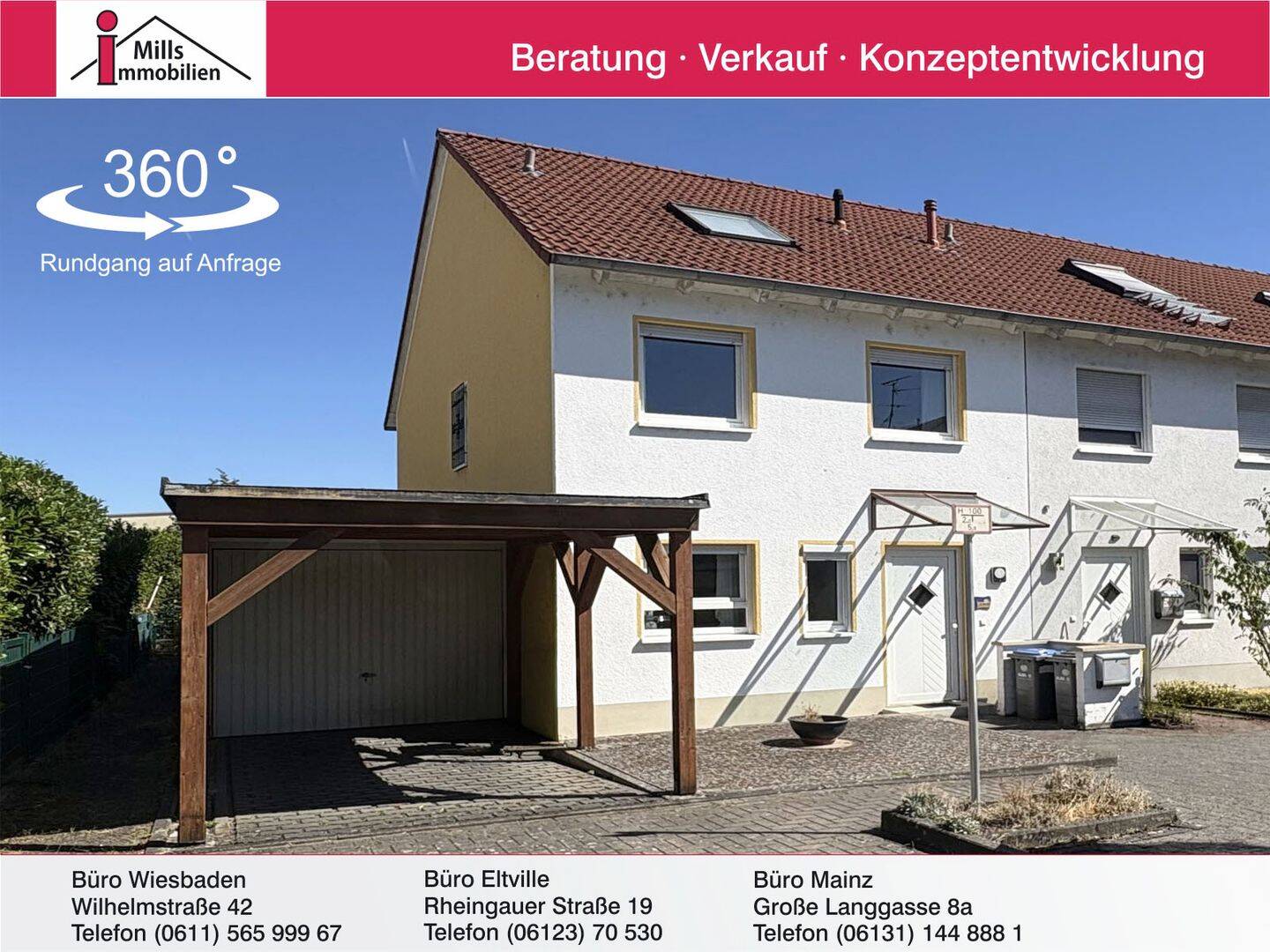 Perfektes Einfamilienhaus mit Terrasse und Garten in super schöner Lage von Hochheim am Main, 65239 Hochheim am Main