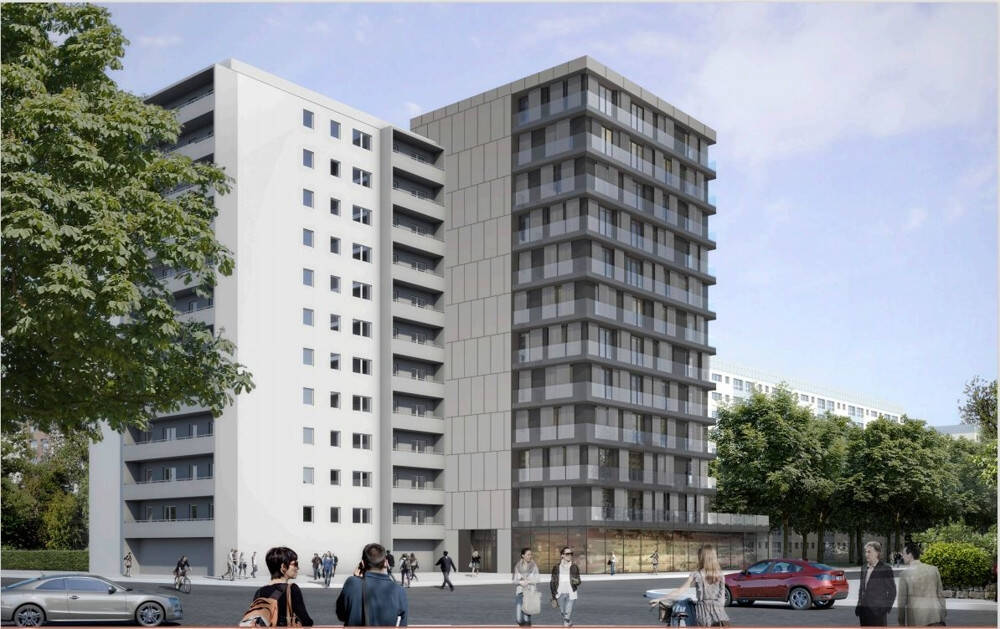 Mitte: Köpenicker Str.: u.a. VERMIETETE 2-Zi-NEUBAU-Whg. im 1. OG – 40 m² per SOFORT zu VERKAUFEN, 10179 Berlin (Mitte)
