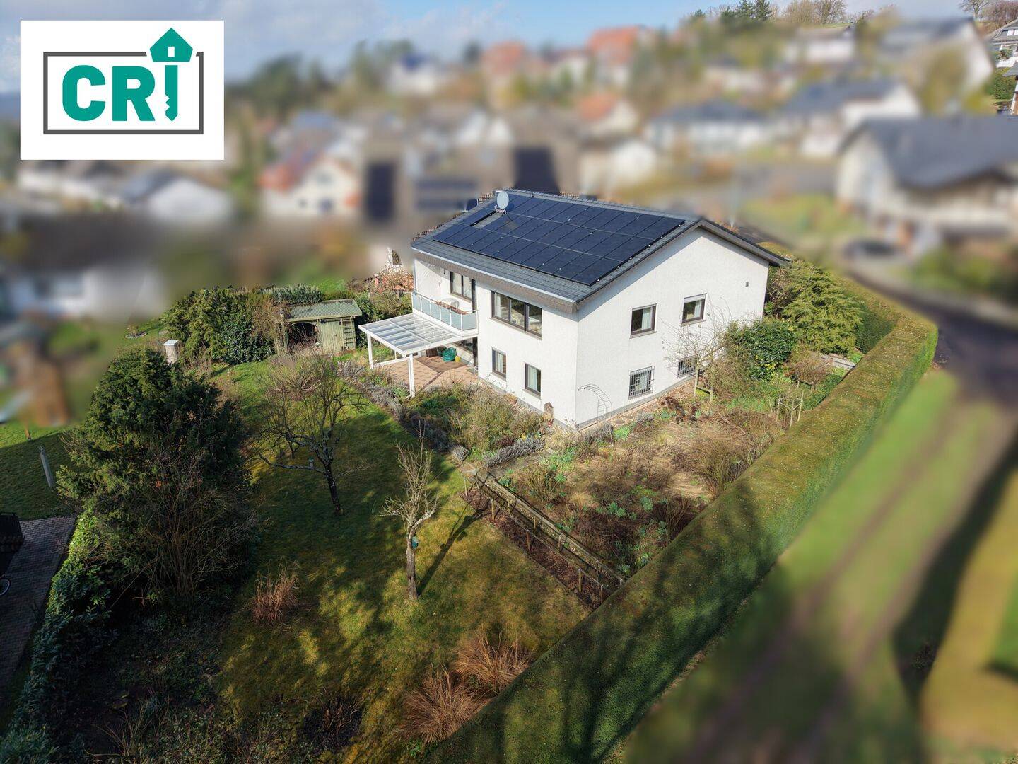 Einfamilienhaus in ruhiger Lage mit Traumgarten, Balkon und Terrasse, 63691 Ranstadt