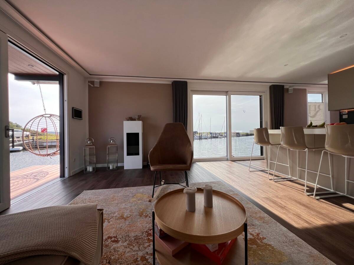LUXUS Hausboot – 3 Etagen – 100m² Wohnen + 120 m² SONNENTERRASSE – Kamin, Kino, komplett individuell, 14193 Berlin (Steglitz-Zehlendorf Dahlem Grunewald Nikolassee Schmargendorf)