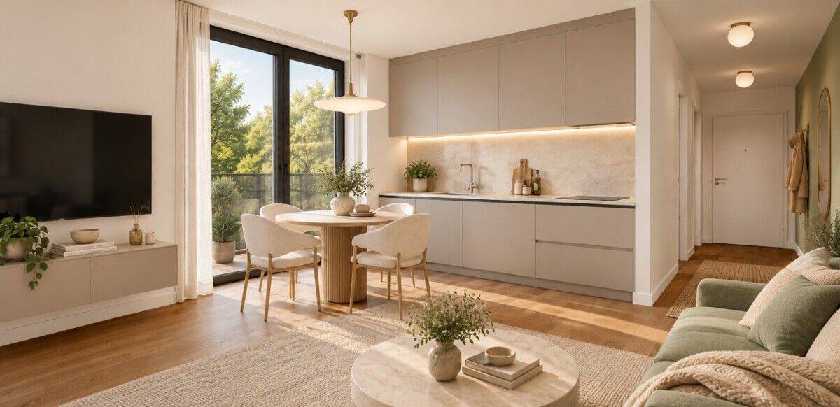 STEGLITZ: WOHNEN im GRÜNEN: ERSTBEZUG im LUXUS Neubau: QNG und KFW: 3-Zi-Whg mit RIESEN SÜD Terrasse, 14195 Berlin (Steglitz-Zehlendorf)