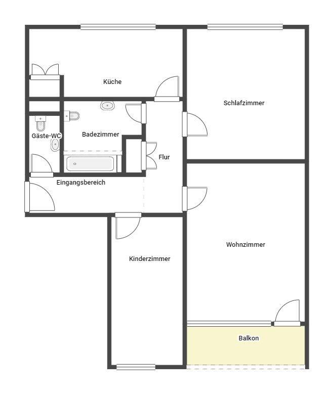 3-Zimmer-Wohnung in Neustadt an der Weinstraße, 67433 Neustadt an der Weinstraße (Haardt Lachen-Speyerdorf Neustadt-Stadt)