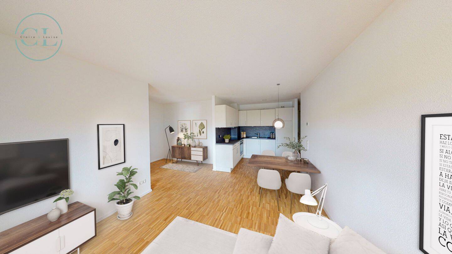 Perfekt für Singels oder Paare: 2-Zimmer-Wohnung mit Dachterrasse, 77933 Lahr/Schwarzwald