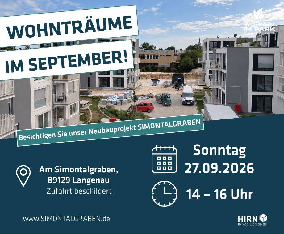 3-ZIMMER ETW IM 2. OG MIT BALKON – „WOHNEN IM PARK“ IN LANGENAU – C14, 89129 Langenau