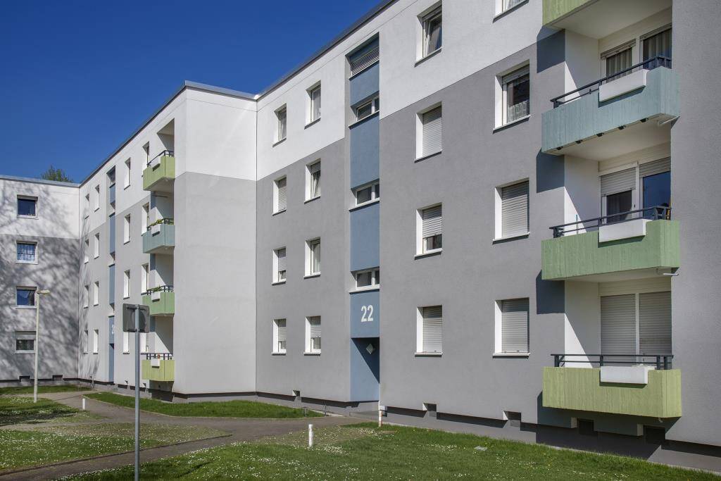 Charmante 2-Zimmer-Etagenwohnung in Herne Abwechslungsreiches Wohnen auf 58,19 m², 44649 Herne (Baukau-West Crange Röhlinghausen Wanne)