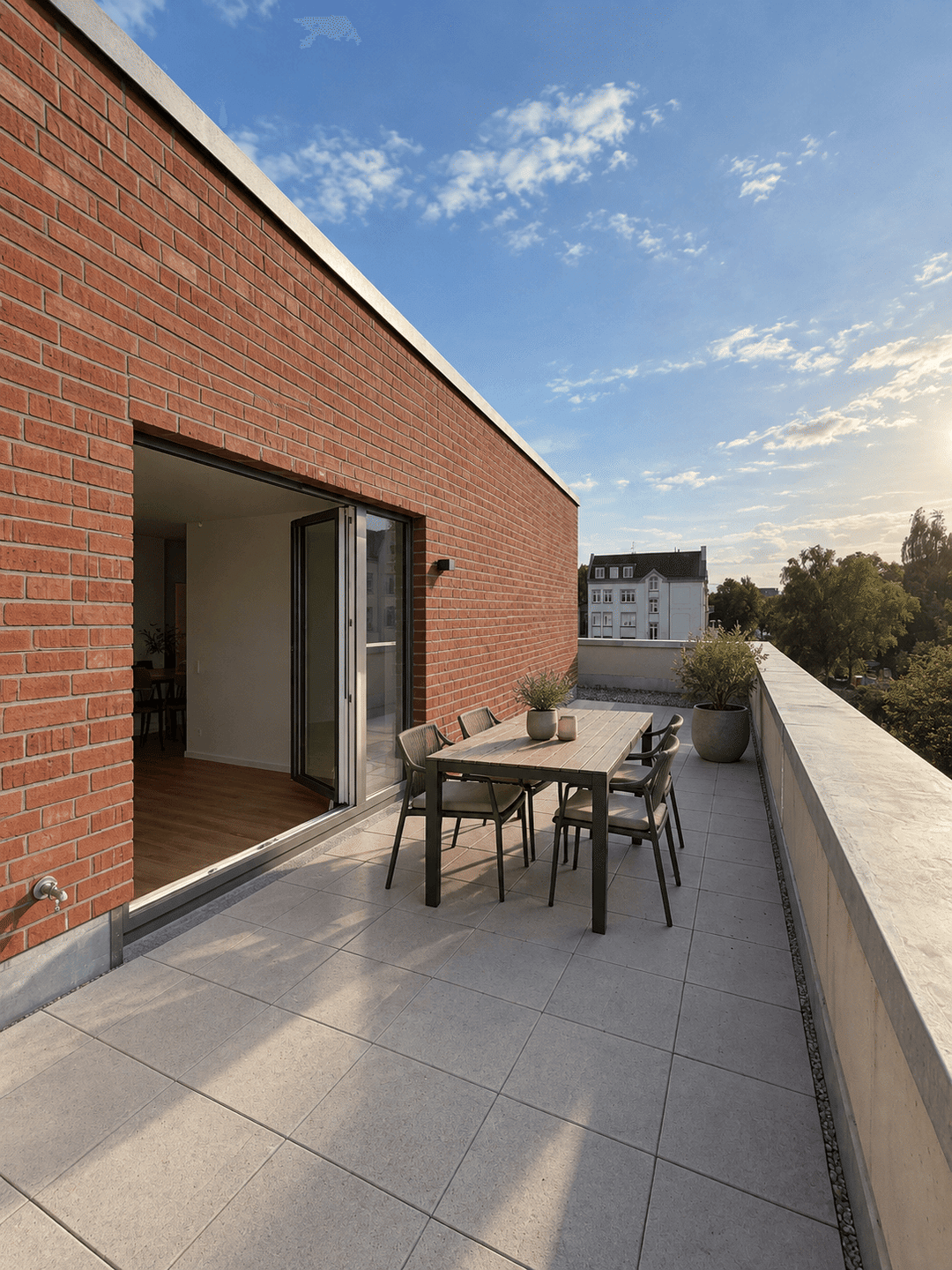 Schöne 3-Zimmer-Neubauwohnung mit großer Dachterrasse!, 23558 Lübeck (Buntekuh Sankt Lorenz Nord Sankt Lorenz Süd)
