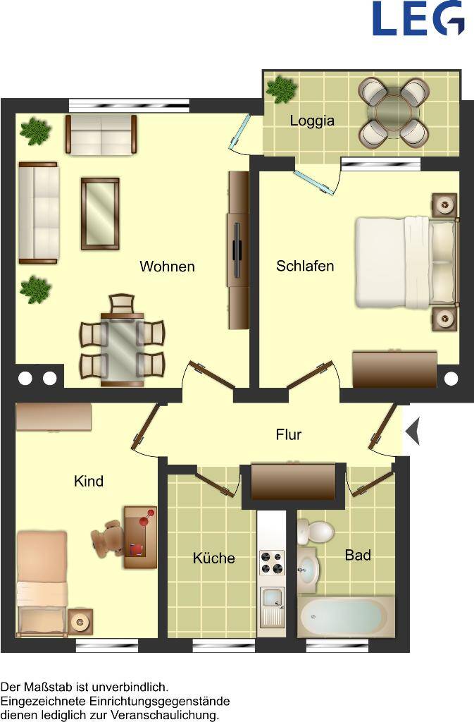 3-Zimmer-Wohnung in Neunkirchen Salchendorf, 57290 Neunkirchen