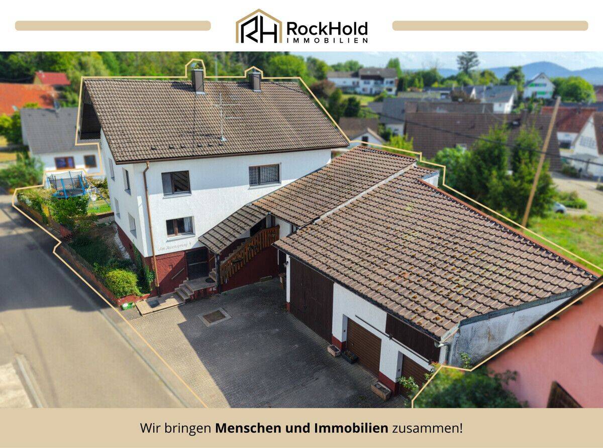Geräumiges Ein- bis Zweifamilienhaus mit Ausbaupotenzial und Scheune!, 76571 Gaggenau