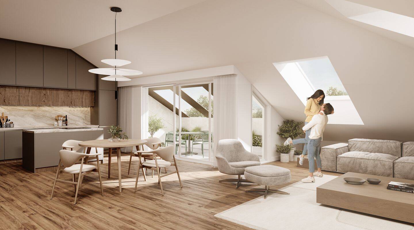 Wunderschöne 2-Zimmer-Erdgeschosswohnung mit Terrasse & Loggia in Südost-Ausrichtung, 85540 Haar (Trudering-Riem)