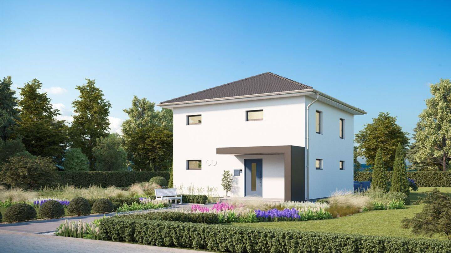Neue Stadtvilla in Mitlosheim, 66679 Losheim am See