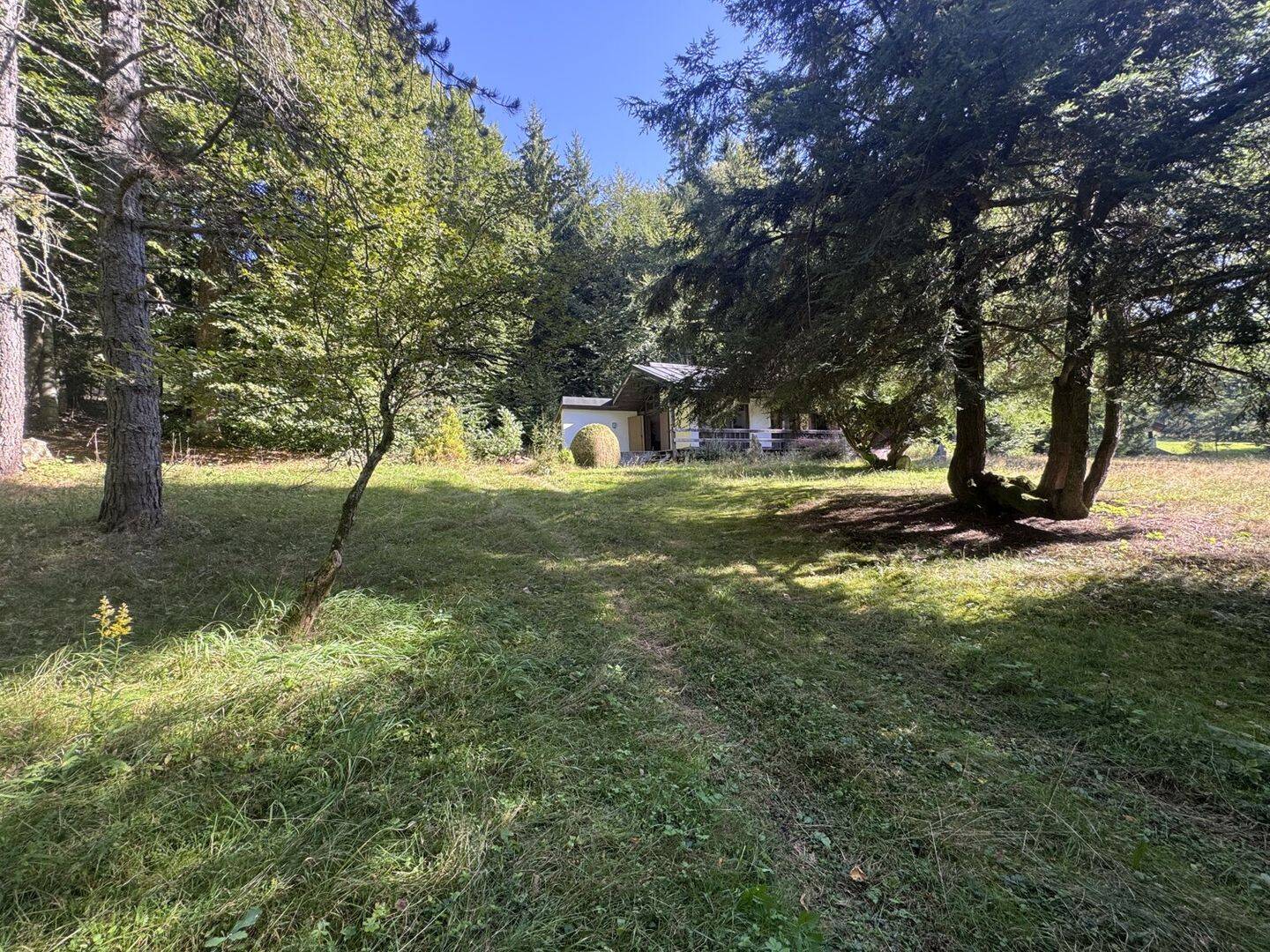 Idyllisches Ferienhaus mit weitläufigem Grundstück am Waldrand, 94469 Deggendorf