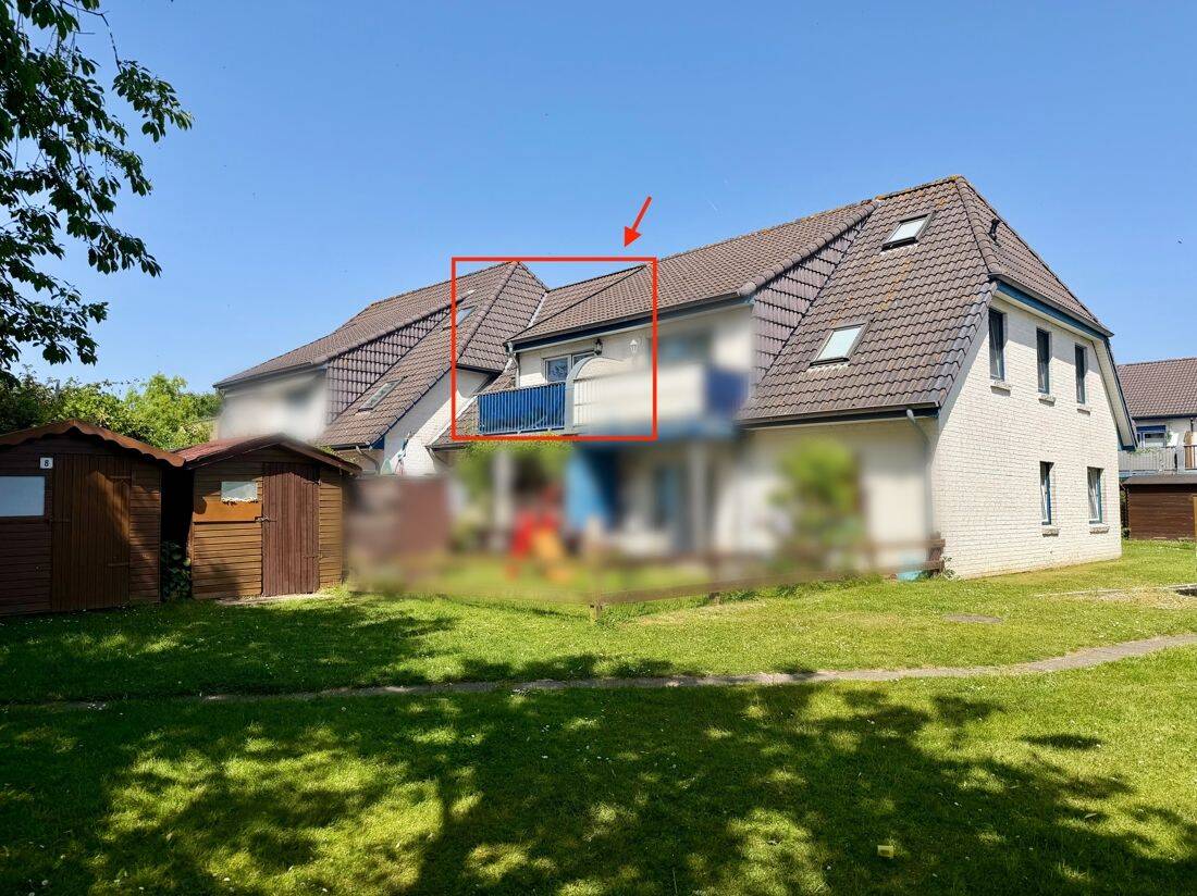 Wohnen über zwei Ebenen mit Balkon und eigenem Stellplatz, 25836 Garding