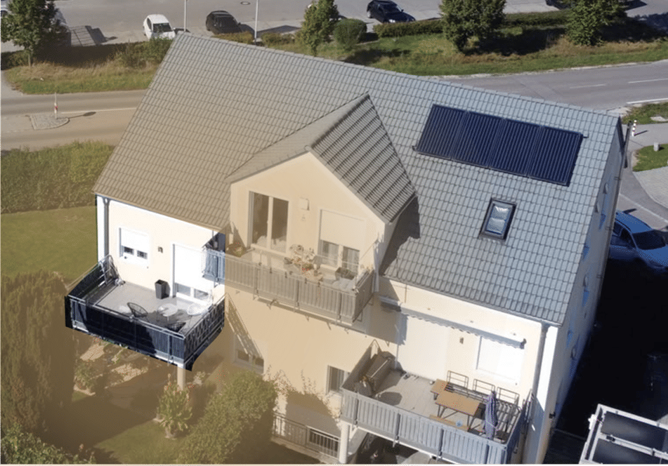 Provisionsfrei! Moderne 2,5-Zimmerwohnung mit großer Dachterrasse in Ingolstadt-Etting direkt über die Hausverwaltung, 85055 Ingolstadt