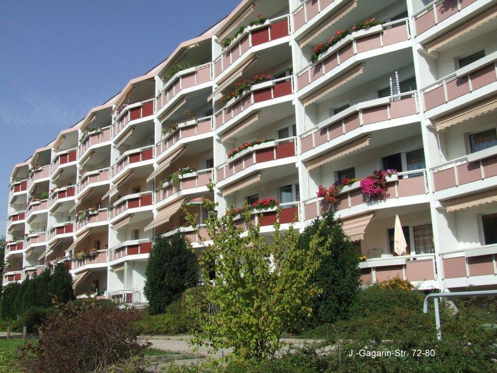 2-Raumwohnung mit Dusche und Südbalkon, 2625 Bautzen