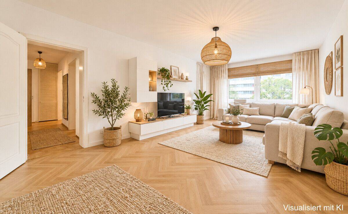 Viel Licht. Viel Platz. Südwest-Balkon. – 85 m² im Münchner Süden, 81476 München (Thalk. Obersendl.-Forsten-Fürstenr.-Solln)