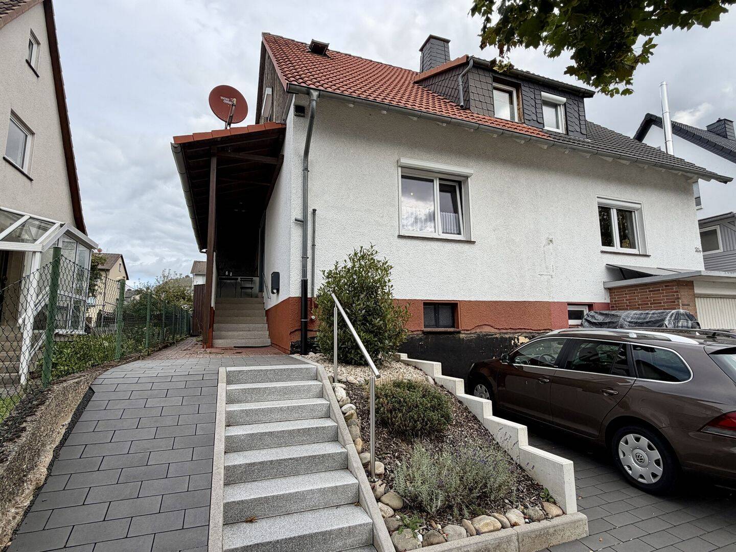 Kompakt und gepflegt: Doppelhaushälfte für Paare oder kleine Familien! KEINE KÄUFERPROVISION, 34246 Vellmar (Hof Mondschirm)