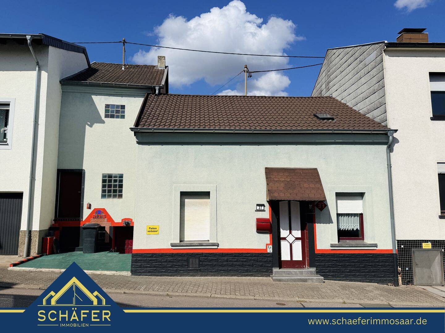 Handwerkerhaus mit Terrasse, Garten und Blick ins Grüne in Wallerfangen-OT zu verkaufen, 66798 Wallerfangen