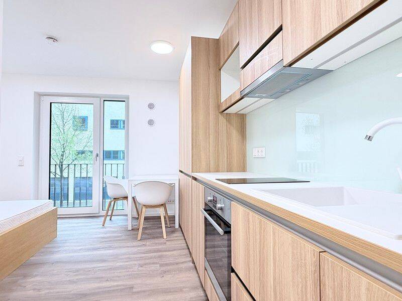 Vollmöbliertes und modernes 1-Zimmer-Appartment mit Balkon, 70191 Stuttgart (Bad Cannstatt Nord)